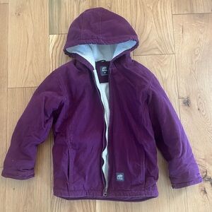 Girls insulated Berne Sherpa jacket